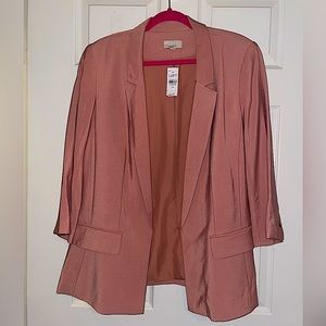 Pink blazer from loft. Never worn.
